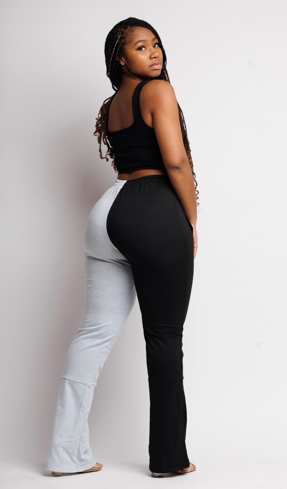 Black and Gray Sweats