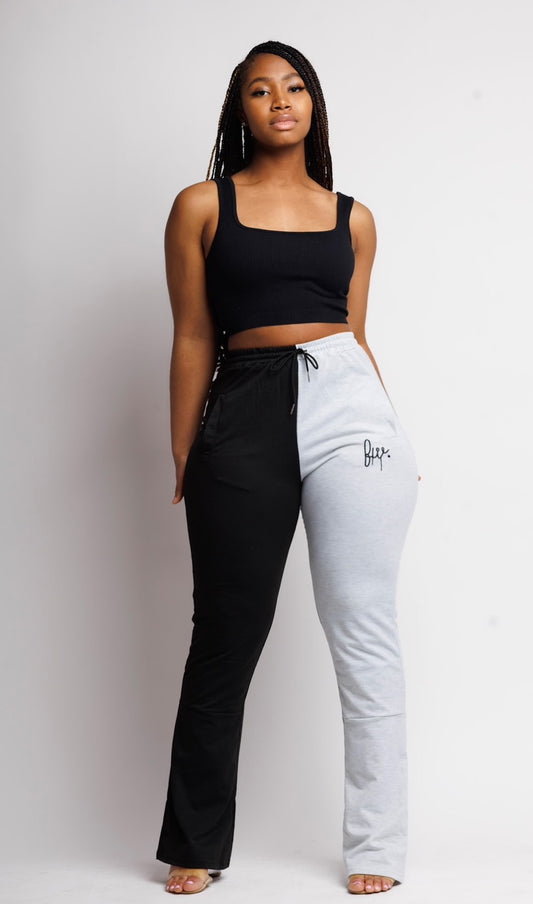 Black and Gray Sweats